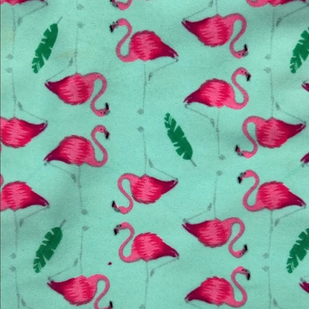Leveret Kids One Piece Swimsuit - Pink Flamingos, UPF 50+, 3 Years